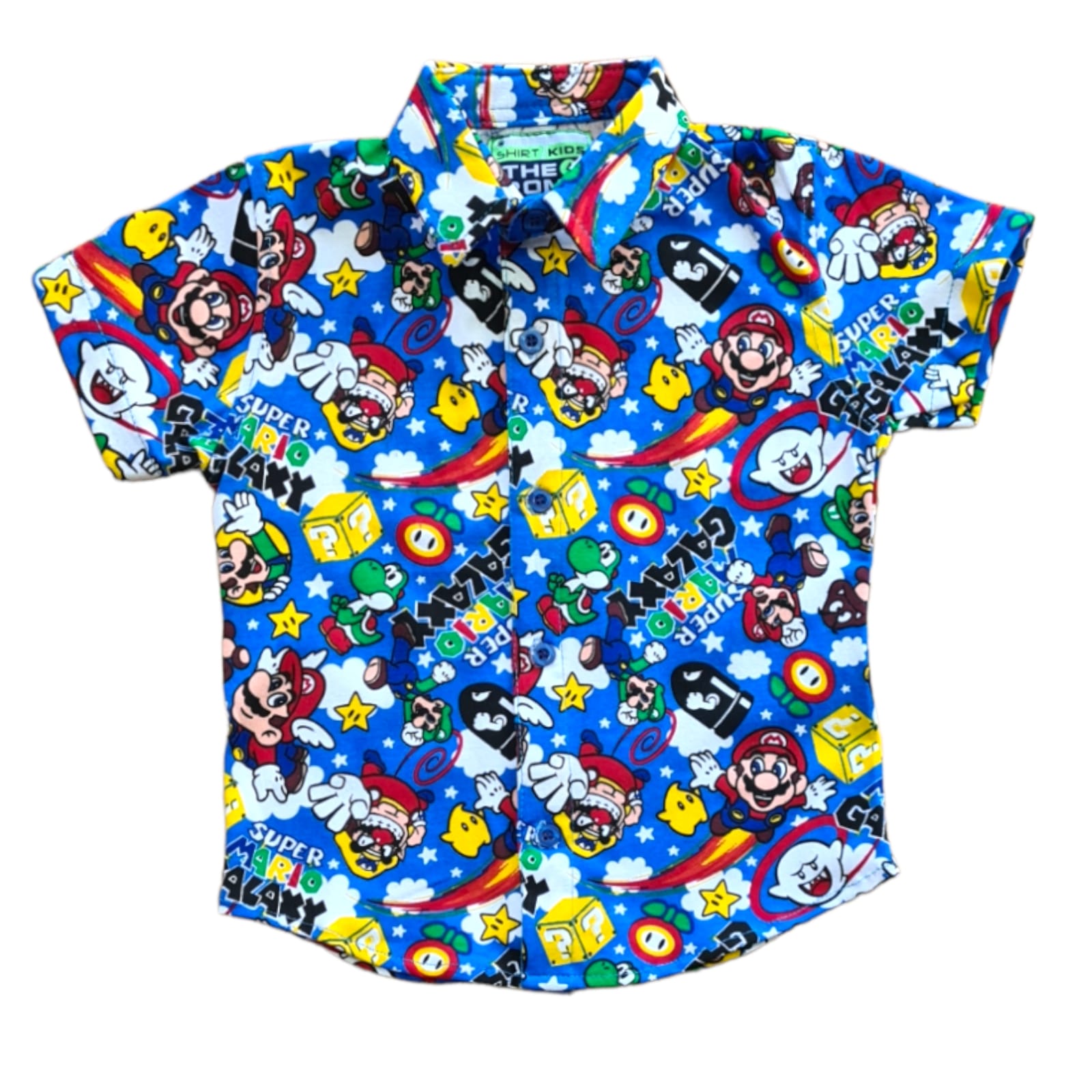 Camisa de mario discount bros para niño