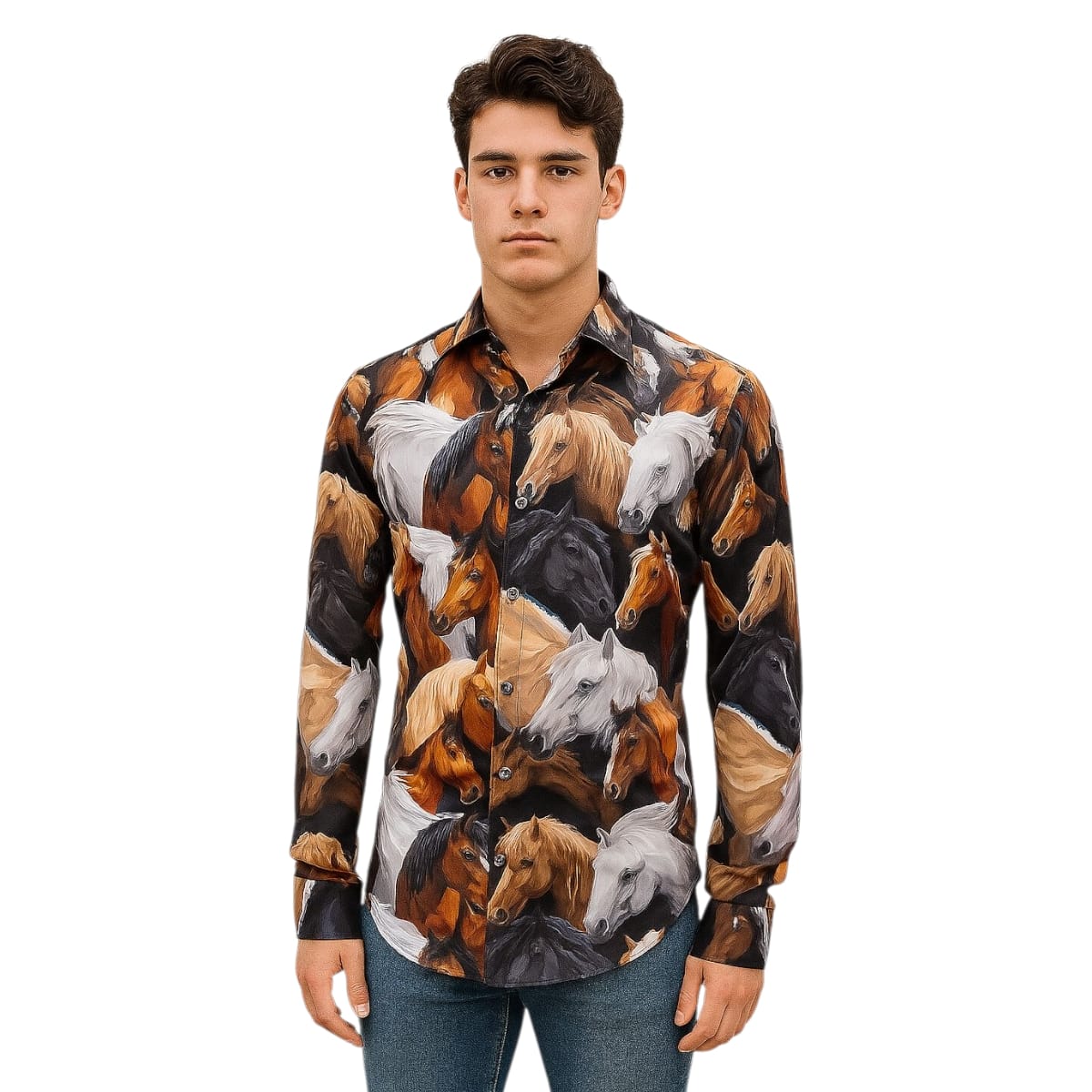 Camisa Caballos M03 - Imagen 5