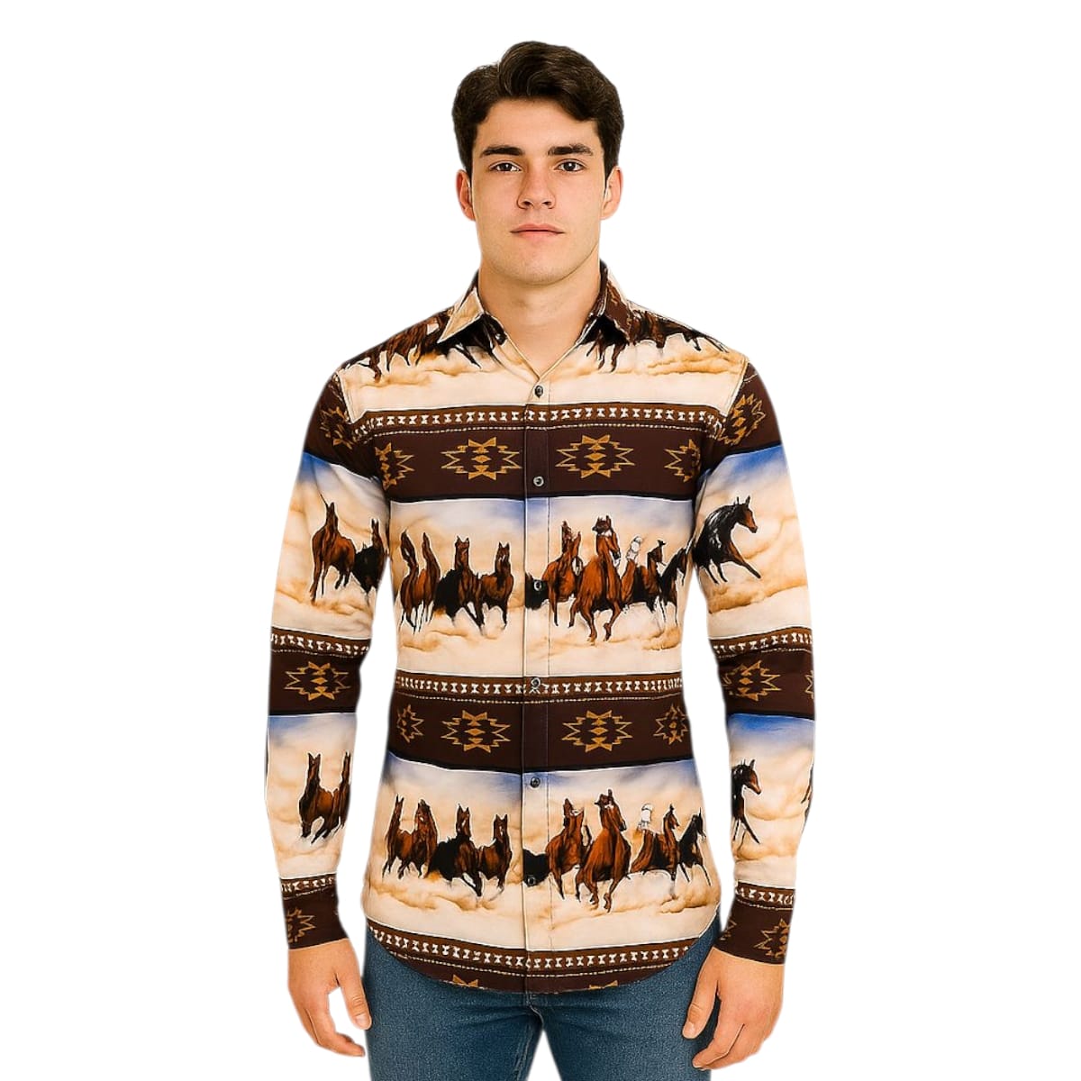 Camisa Caballos M02 - Imagen 5