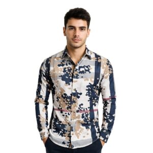 Camisa Camuflajeado Blanco
