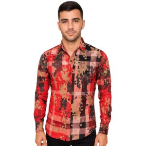 Camisa Camuflajeado Rojo