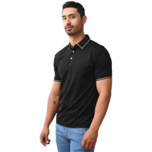 Playera Polo Premium P24 Negro