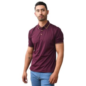 Playera Polo Premium P24 Guinda