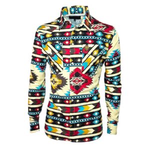 Camisa Vaquera Estampado Checotah M01