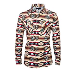 Camisa Vaquera Estampado Checotah M06
