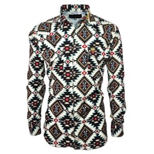Camisa Vaquera Estampado Checotah M05