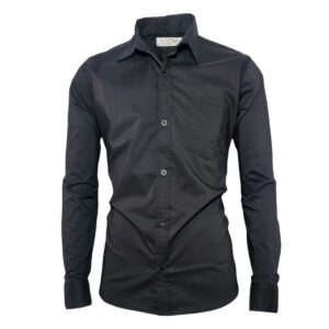 Camisa Lisa Negro