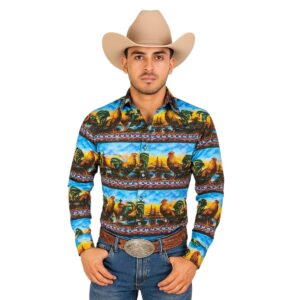 Camisa Gallos M03
